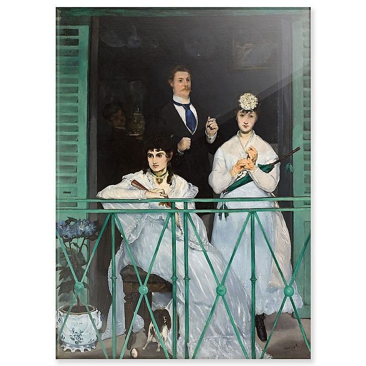 Le Balcon (détail) (panneaux acryliques)