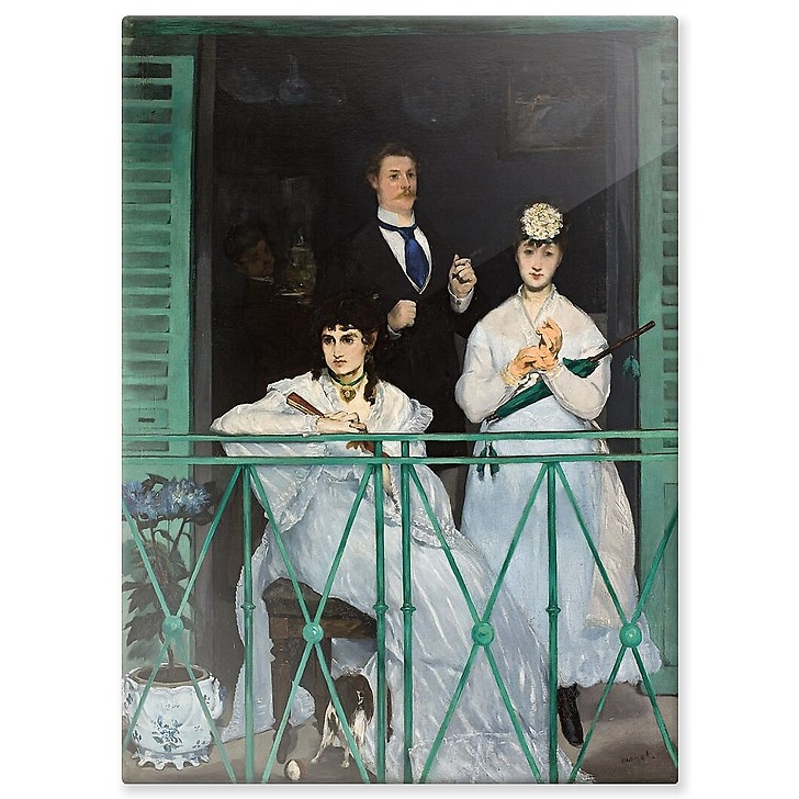 Le Balcon (détail) (panneaux aluminium)