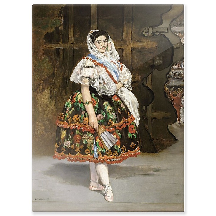 Lola de Valence (détail) (panneaux aluminium)
