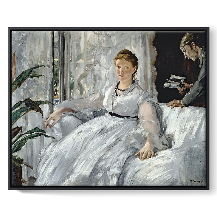 La Lecture (détail) (framed canvas)