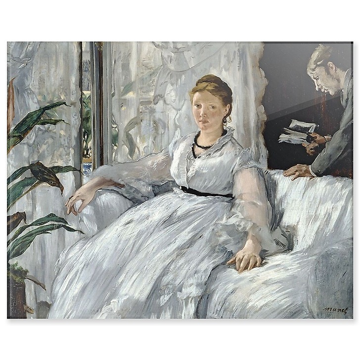 La Lecture (détail) (panneaux acryliques)