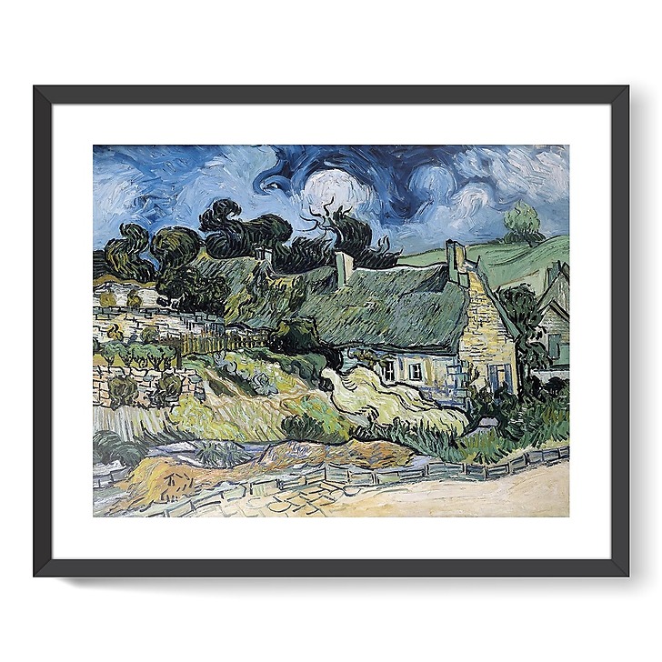 Chaumes de Cordeville à Auvers-sur-Oise (framed art prints)