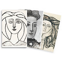 Lot de 3 carnets "Picasso Dessins"