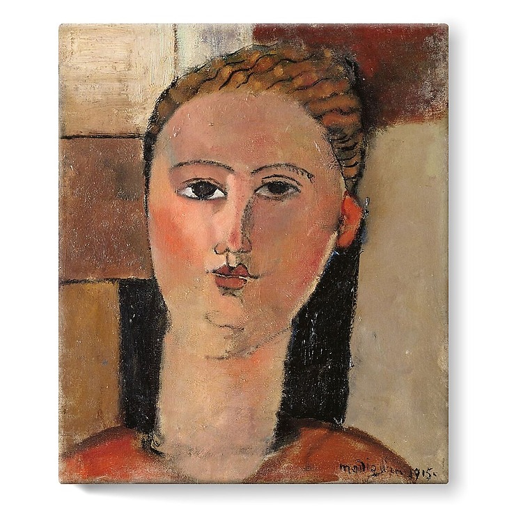 Fille rousse (stretched canvas)