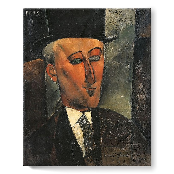 Portrait de Max Jacob (stretched canvas)