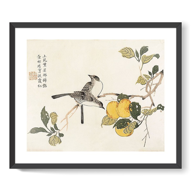 Jardin du grain de moutarde (affiches d'art encadrées)