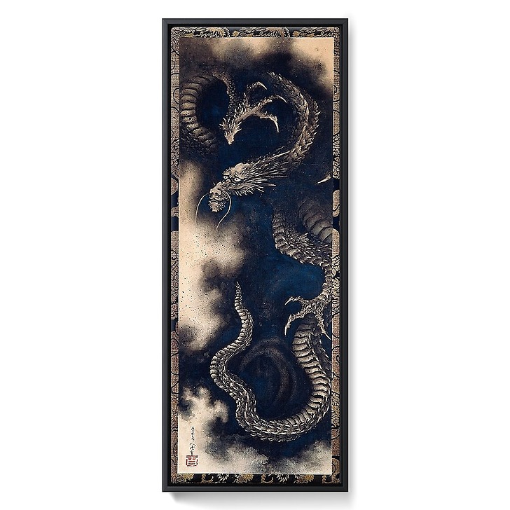 Dragon dans les nuées (détail) (toiles encadrées)