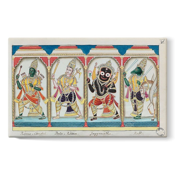 La naissance de Krishna (planches XXIII) (toiles sur châssis)
