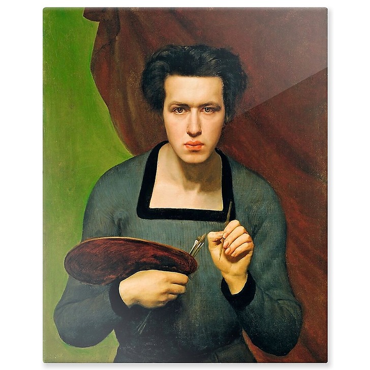 Autoportrait (panneaux aluminium)