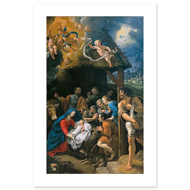 L’Adoration des bergers (toiles sans cadre)