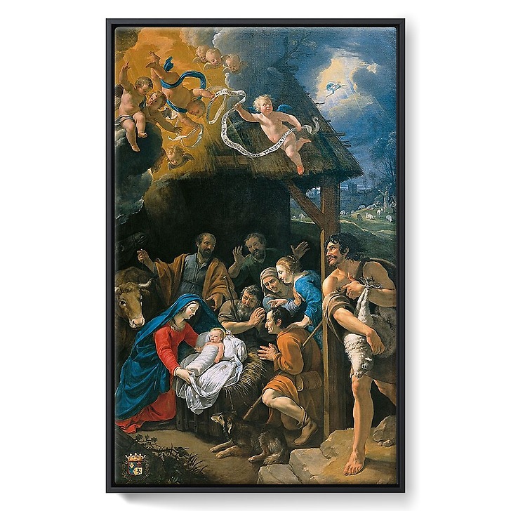 L’Adoration des bergers (toiles encadrées)