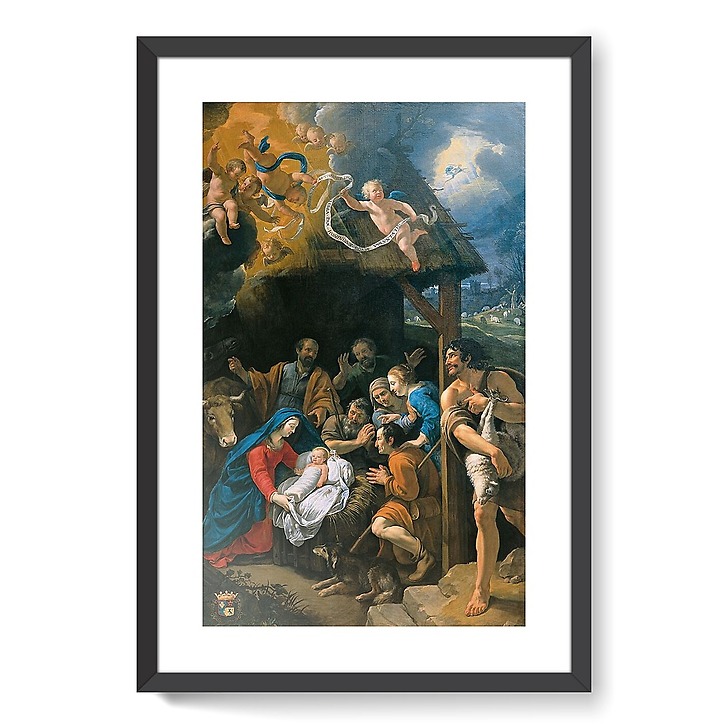 L’Adoration des bergers (affiches d'art encadrées)