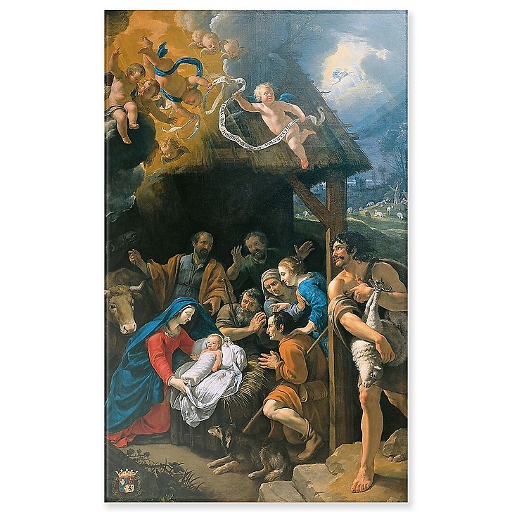 L’Adoration des bergers (acrylic panels)