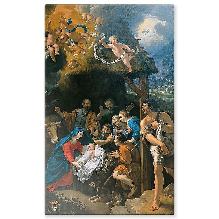 L’Adoration des bergers (panneaux aluminium)