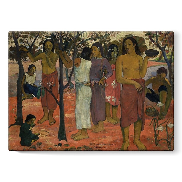 Nave nave mahana dit aussi Jours délicieux (toiles sur châssis)