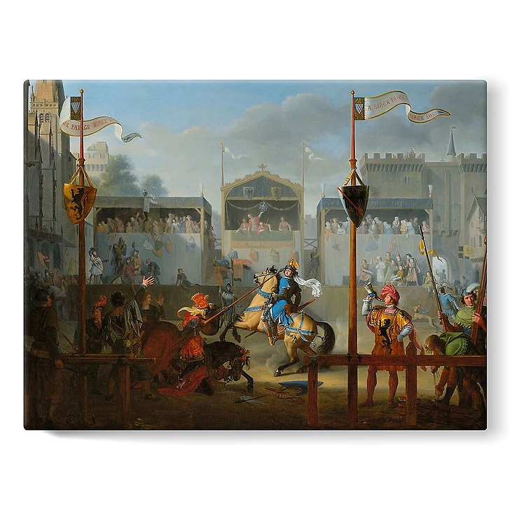 Le Tournoi (stretched canvas)
