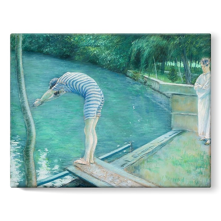 Baigneurs (stretched canvas)