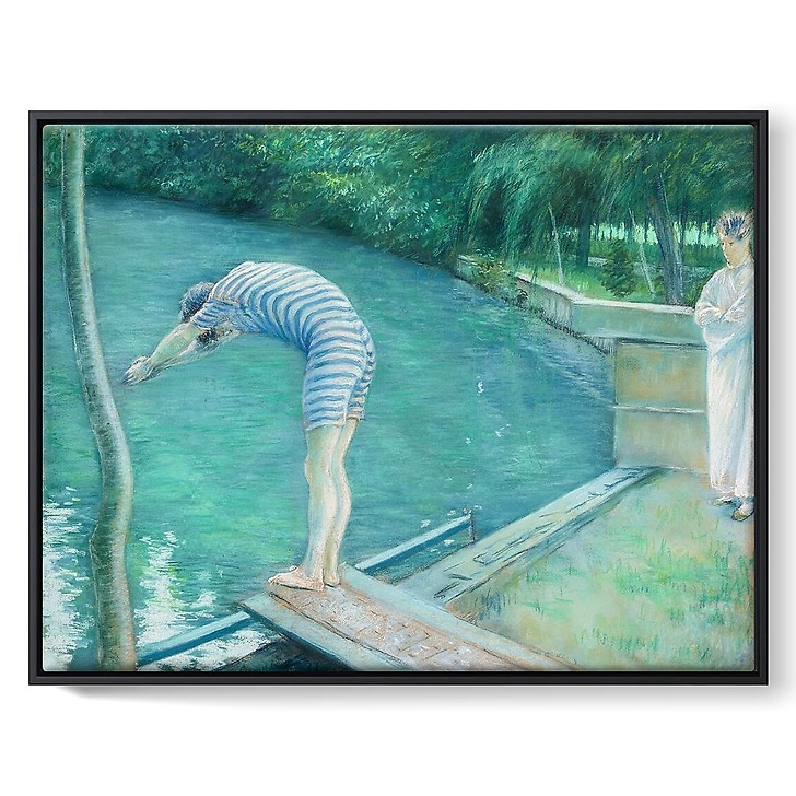 Baigneurs (framed canvas)