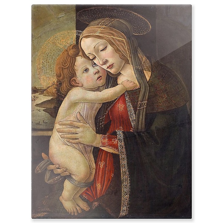 La Vierge et l'Enfant (aluminium panels)