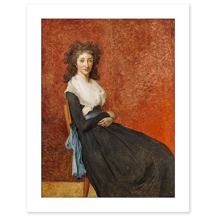 Portrait de Marie Louise Josèphe Trudaine (affiches d'art)