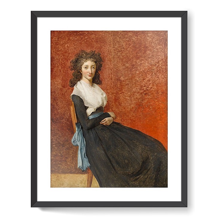 Portrait de Marie Louise Josèphe Trudaine (framed art prints)