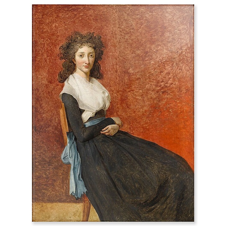 Portrait de Marie Louise Josèphe Trudaine (panneaux acryliques)