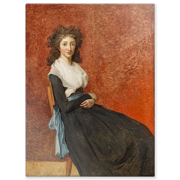 Portrait de Marie Louise Josèphe Trudaine (panneaux aluminium)