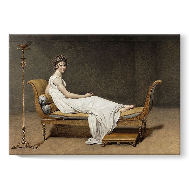 Portrait de Juliette Récamier (stretched canvas)