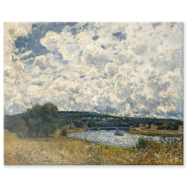 La Seine à Suresnes (aluminium panels)