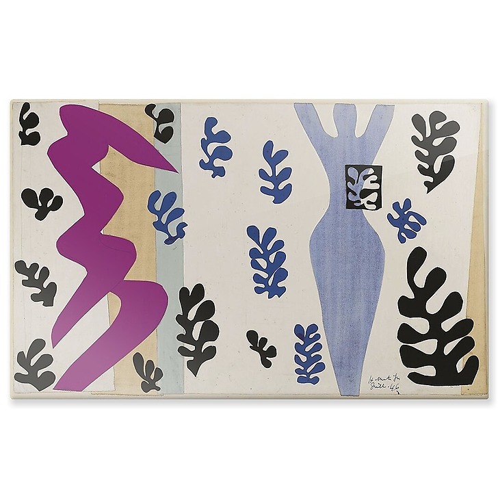 Le lanceur de couteau, de la série Jazz (panneaux aluminium)