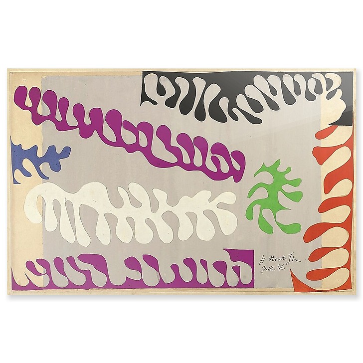 Le lagon, de la série Jazz (acrylic panels)