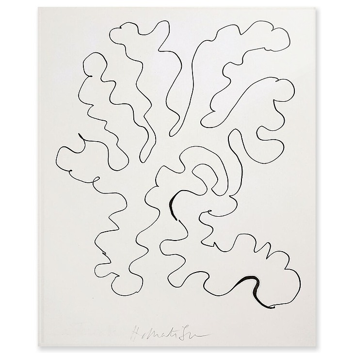 Sans titre (Feuille découpée en arabesque) (acrylic panels)