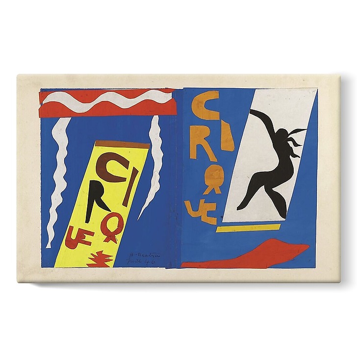 Le cirque, de la série Jazz (stretched canvas)