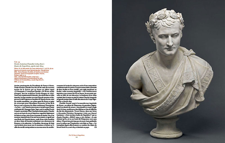 Pie VII face à Napoléon - La tiare dans les serres de l'Aigle