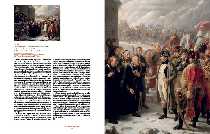 Pie VII face à Napoléon - La tiare dans les serres de l'Aigle