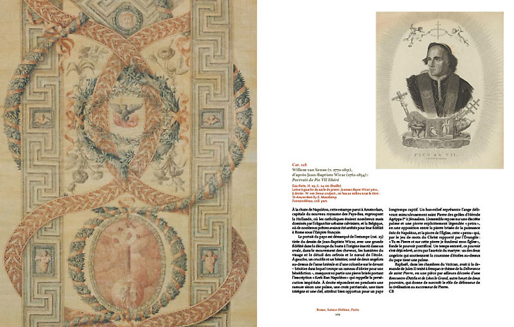 Pie VII face à Napoléon - La tiare dans les serres de l'Aigle