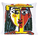 Cushion cover Picasso "Head of a woman with hat, 1962"