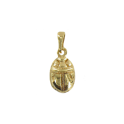 Scarab Pendant - Gold plated