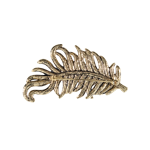 Feather Brooch