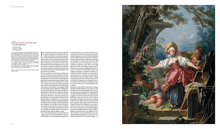 Fragonard amoureux - Galant et libertin