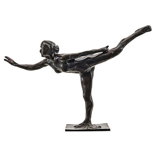 Small arabesque Degas - Bronze