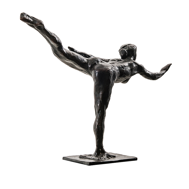 Small arabesque Degas - Bronze