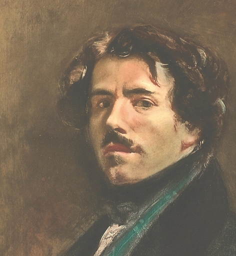 Autoportrait de Delacroix, dit au gilet vert, 2003 - Pietro Sarto