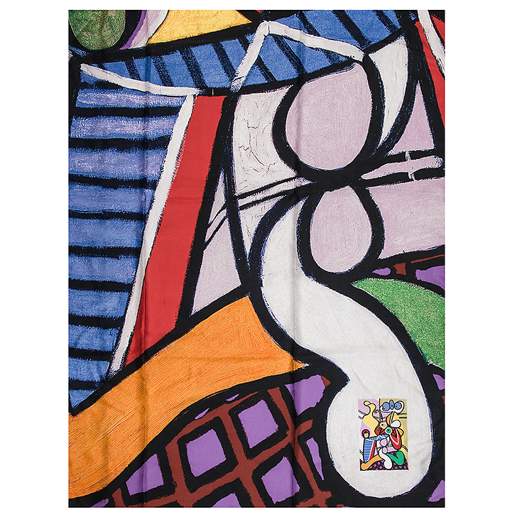 Picasso Stole Pedestal Table