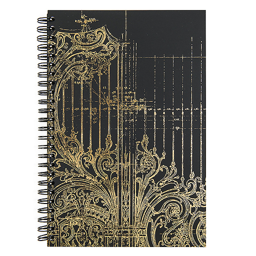 Petit Palais Gate - Spiral notebook