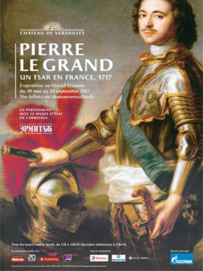 Peter the Great, a Tsar in France. 1717