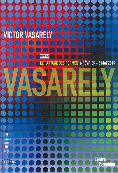 Vasarely, Le partage des formes