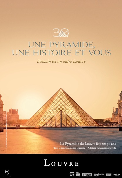 The Louvre pyramid turns 30