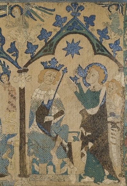 Embroidery art in the Middle Ages