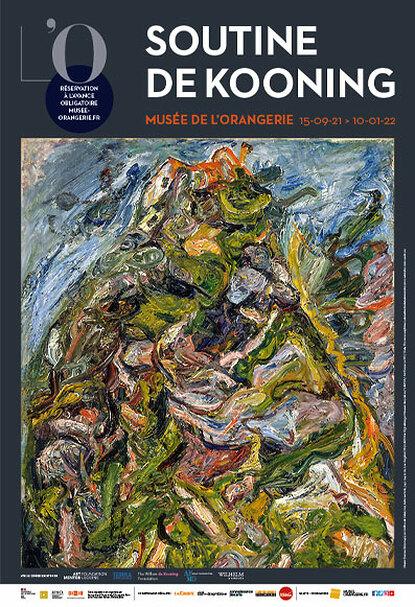 Chaïm Soutine / Willem de Kooning, painting incarnate